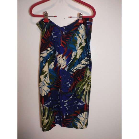 Floral Women's Beach Wrap Black Floral Front Tie One Size Fashion Beach - Picture 5 of 6